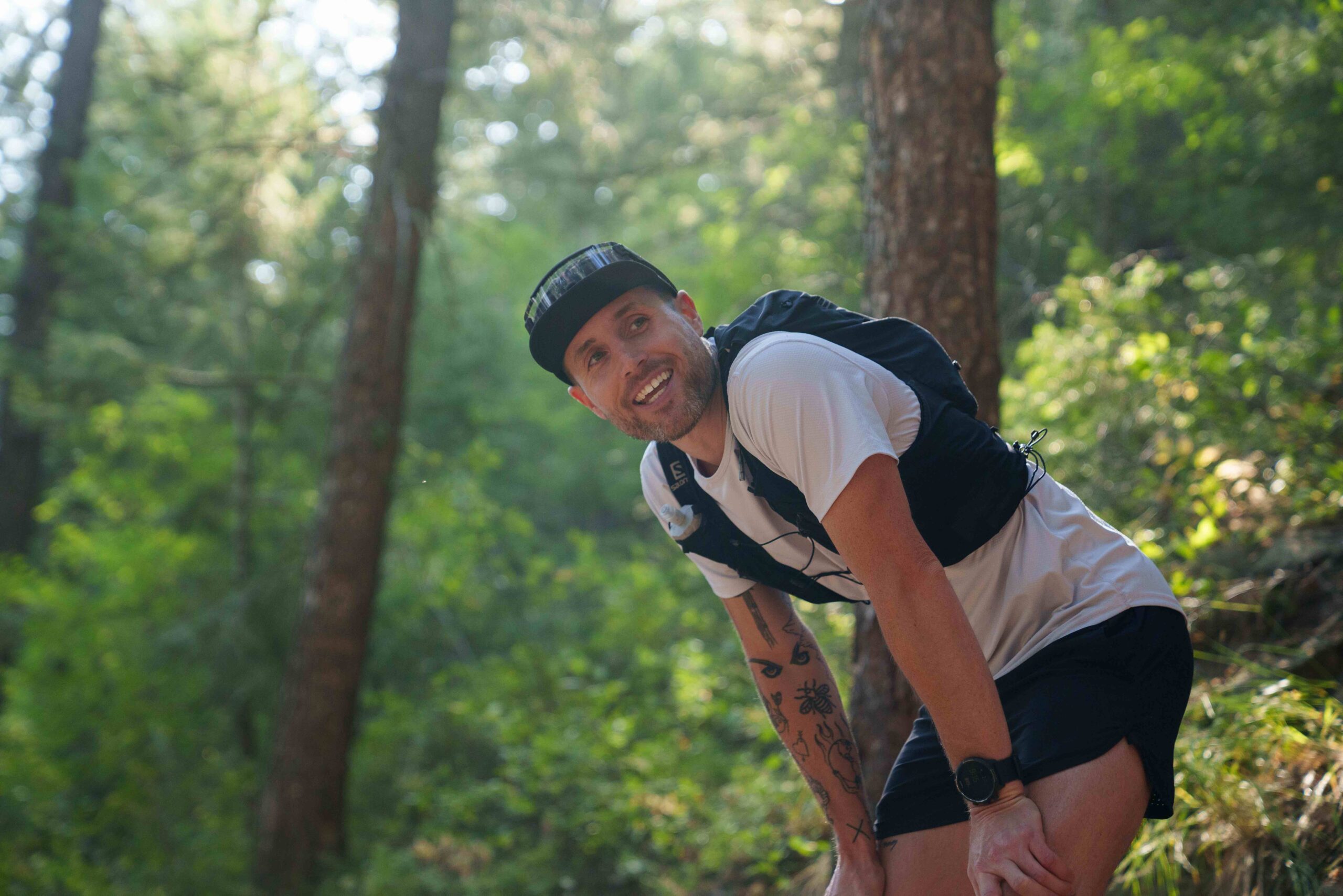 Tony Viton Image Of Runner Tony Viton In The Woods