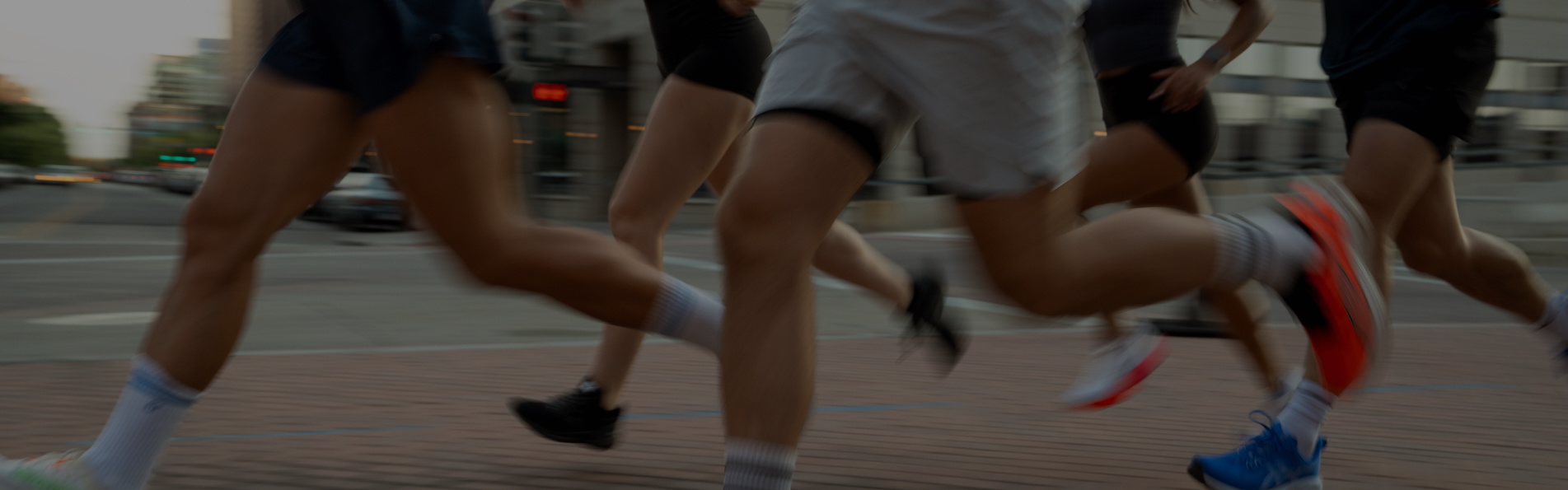 Athletes Running